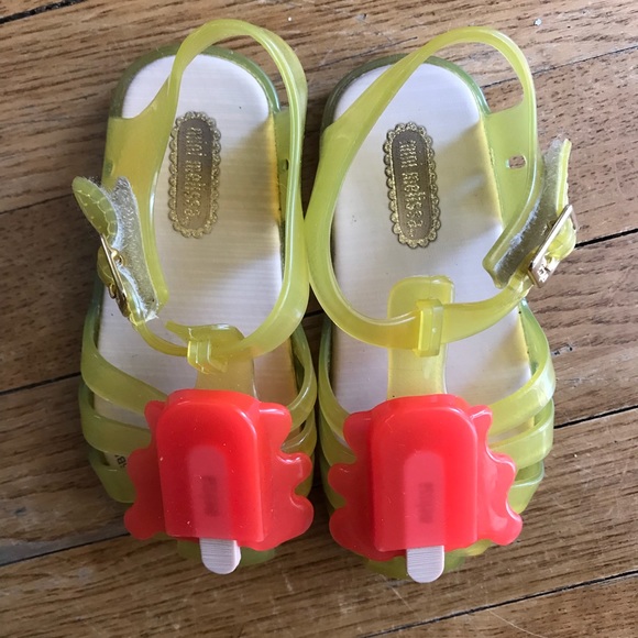 mini melissa popsicle sandals